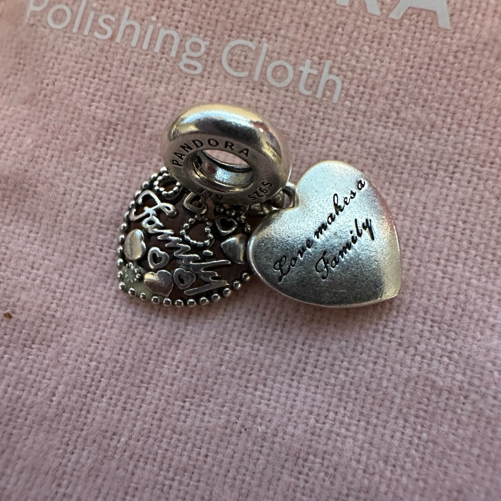 Pandora heart charm